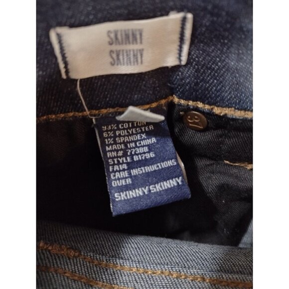 Madewell Skinny Skinny Distressed Mid Rise Jeans Women's Size 27 - Picture 10 of 12